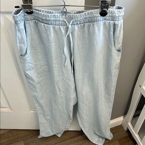 Workshop Republic Clothing Light Blue Pants